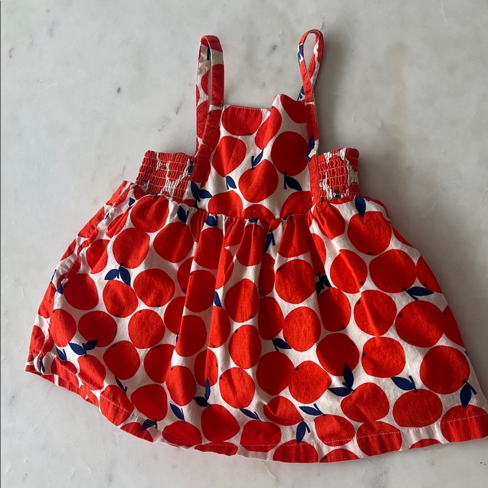 Hanna Andersson Red and White Dress